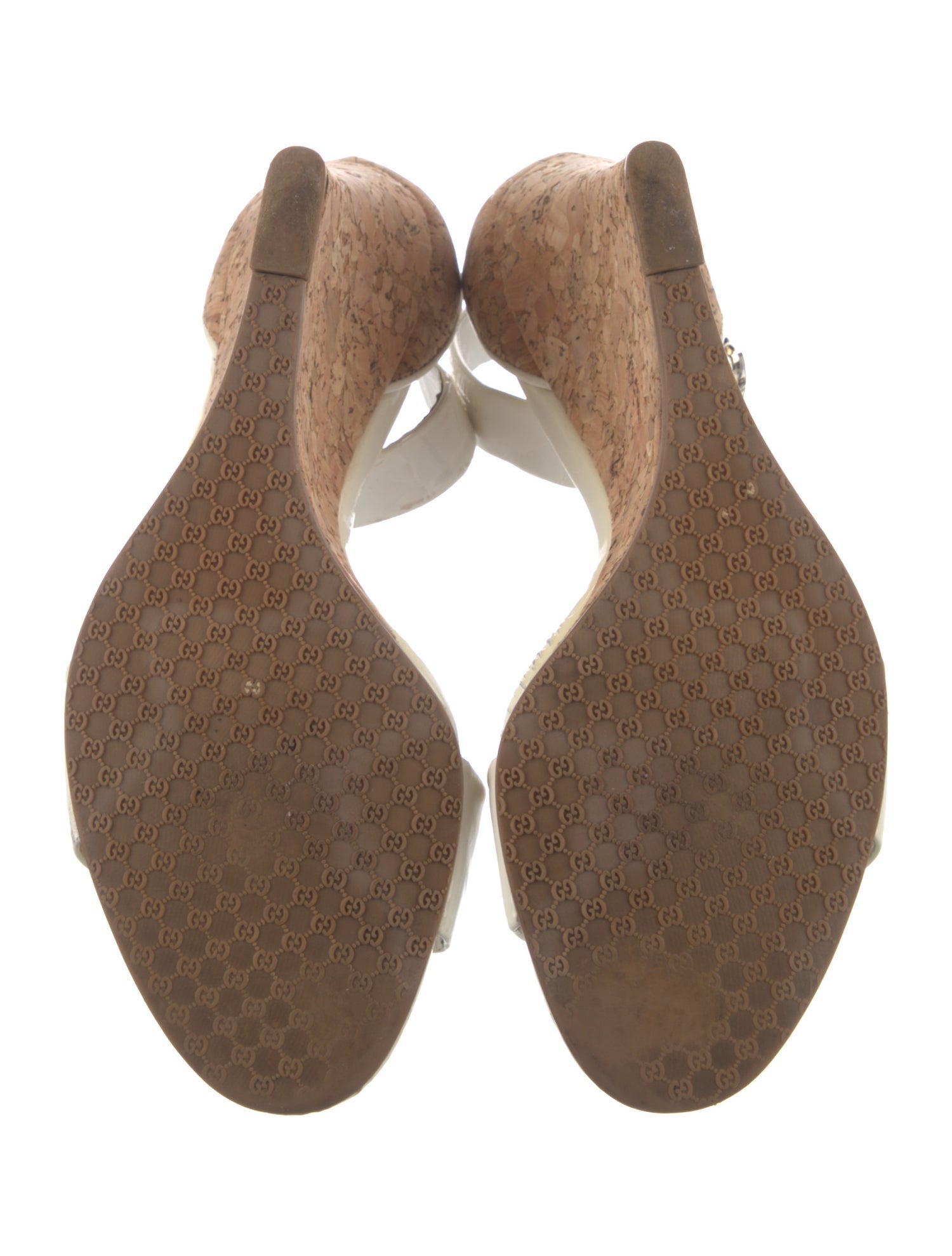 Gucci Patent Leather Sandals